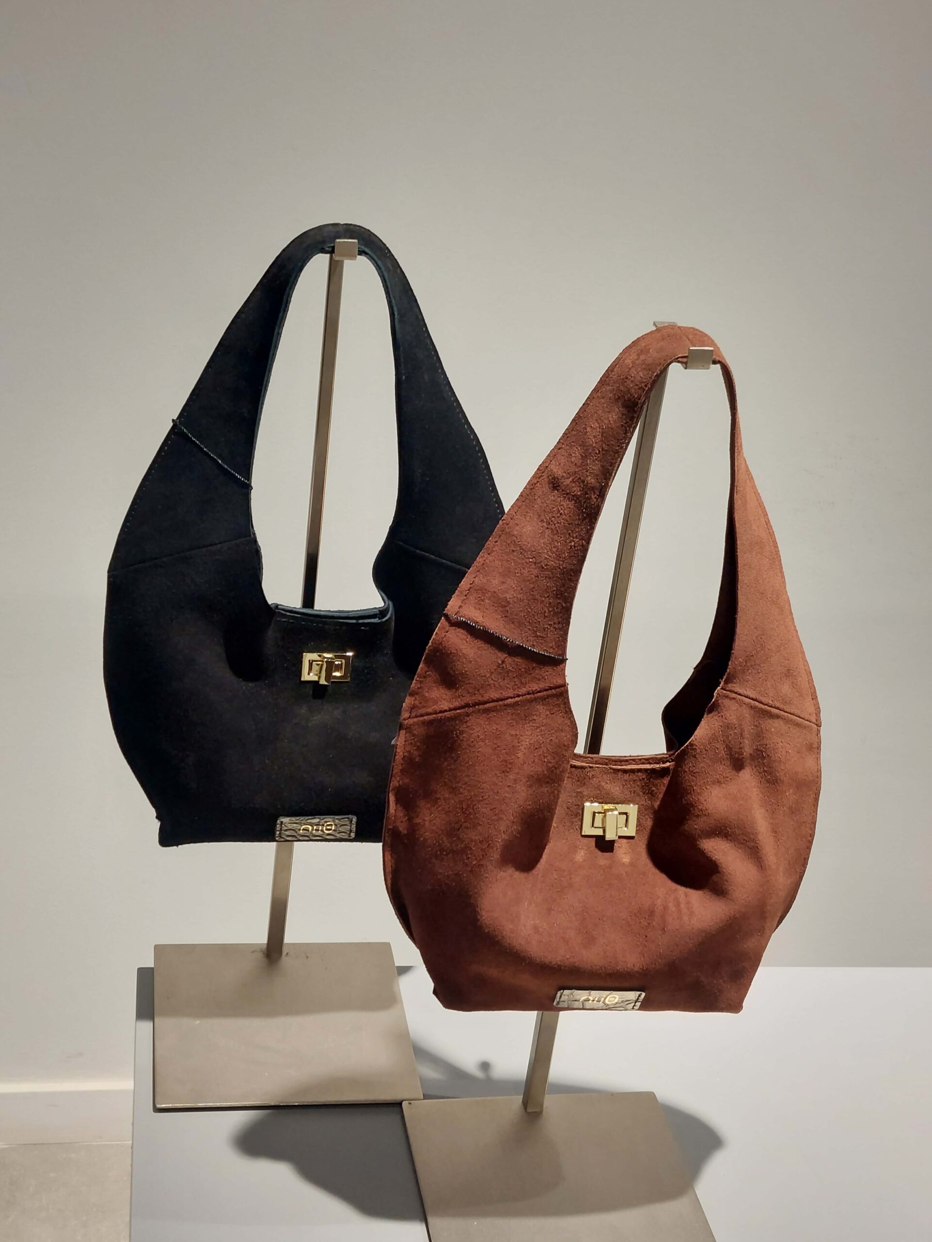 Καφέ Σουέτ Δερμάτινη Τσάντα Mini Harper Καφέ Σουέτ Δερμάτινη Τσάντα Mini Harper